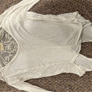 Free people white shirt